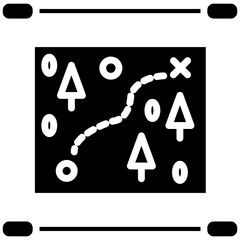 Treasure Map Icon