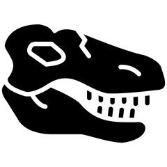 Dinosaur Fossil Icon