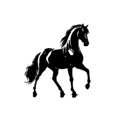 Beautiful Horse Vector Illustration – Majestic Equine Artwork