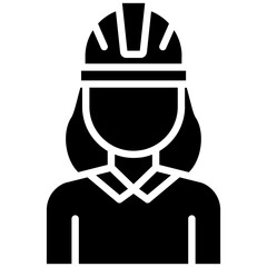 Female Engineer Icon