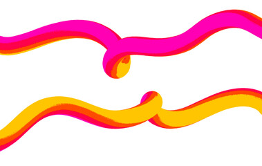 Abstract hand drawn art vibrant organic shapes bold lines minimalist illustration for modern design isolated on transparent background Hand Draw Line ART