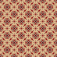 Ornate Geometric Star Pattern Art Deco Style Background Texture