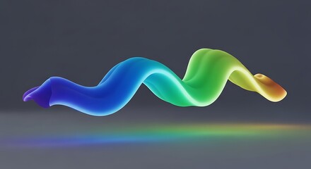 Elegant flowing color gradient wave design with smooth transitions