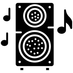 New Year Speaker Icon