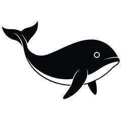 whale  mini version  vector icon