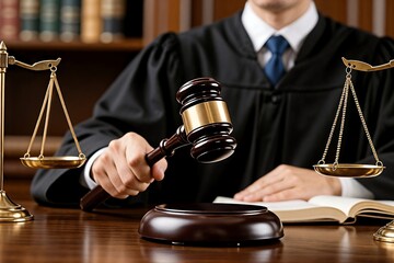 Judge Gavel, Scales Justice Law Court - Legal and Justice (Consiste.