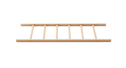 A Simple Wooden Ladder Isolated Transparent PNG