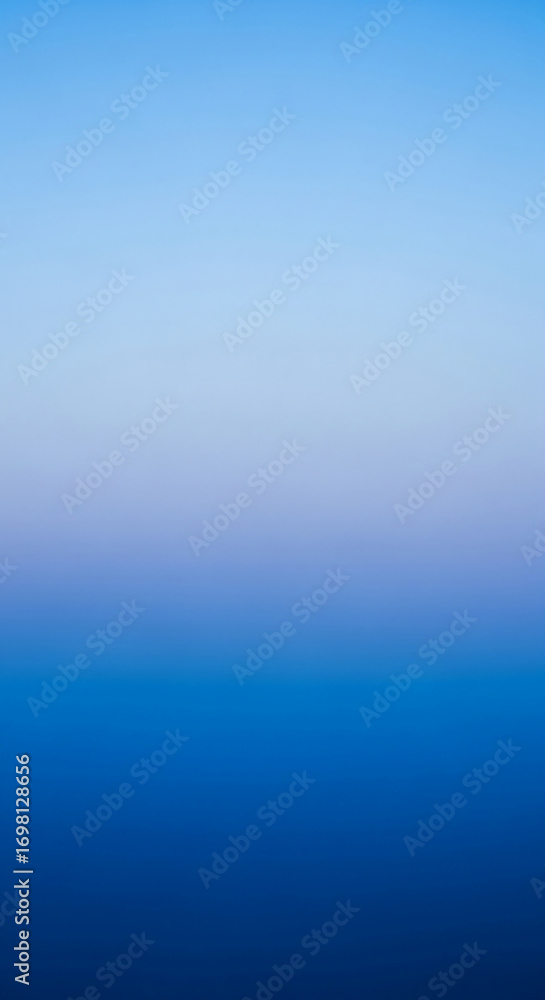 Aufkleber smooth gradient of blue hues, transitioning from light to dark, creating a serene and calming effect