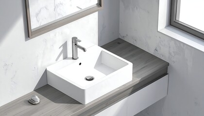 Modern bathroom sink (2)