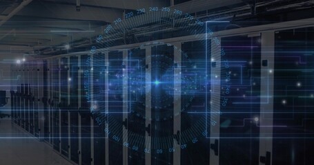Projecting holographic interface streaming data over server racks and cooling ducts in data center