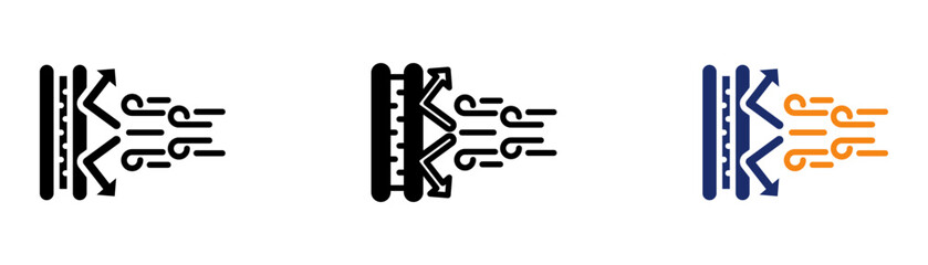 31-Windproof Fabric.eps Collection Glyph & Mixed Style 