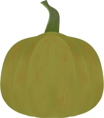 pumpkin isolated on white background