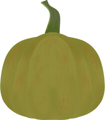 pumpkin isolated on white background