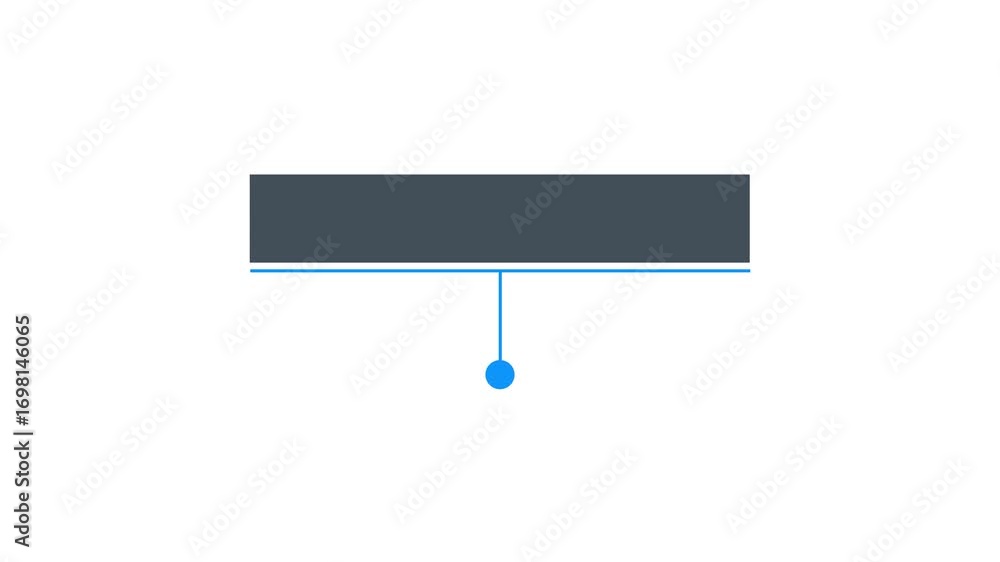 Fototapete abstract callout symbol and hud animation. neon callout symbol designed for text highlighting and us
