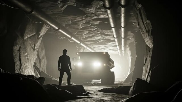 Exploring the Depths - A Journey into an Underground Mine.