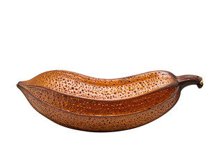 Whole Stinking Toe Fruit with Rough Brown Skin, Front View, Isolated on Transparent Background