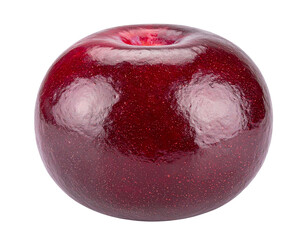 Obraz premium Whole Grumichama Fruit with Glossy Dark Purple Skin, Isolated on Transparent Background