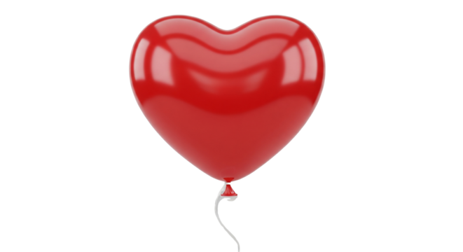 Red Heart Balloon, isolated on transparent background


 - Powered by Adobe