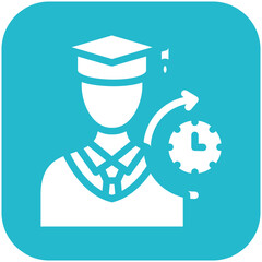 Part Time Student Icon