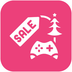 Christmas Sale Icon