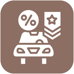 Military Discount Icon
