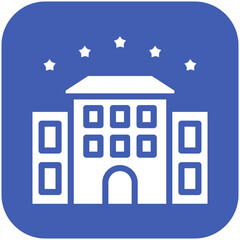5 Stars Hotel Icon