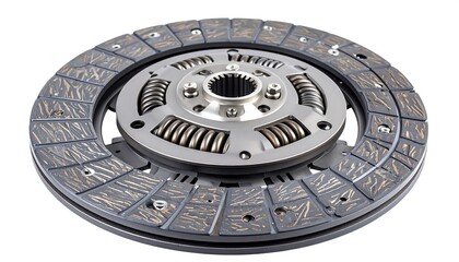 Obraz premium Close-up of a car clutch disc