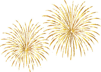 Obraz premium Colorful fireworks PNG with transparent background, festive celebration explosion effect illustration for party, holiday, New Year, festival, Independence Day, and decorative design projects