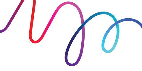 Vibrant Abstract Lines Intertwining on a Black Background. A dynamic image featuring interwoven, colorful lines in various shades of the rainbow against a solid black backdrop.