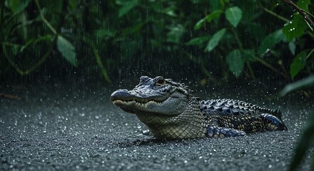 Obraz premium Emerald Twilight Hunter