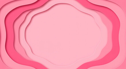 Pink Layered Paper Abstract Background