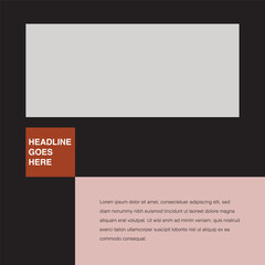 square social media template eps 