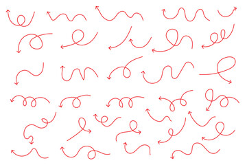 Hand Drawn Doodle Arrows for UX Flow and Presentation