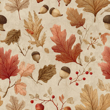 PATTERN CARTA DA PARATI AUTUNNO ELEGANTE 
