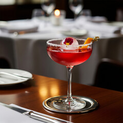 luxury drinks in restaurants