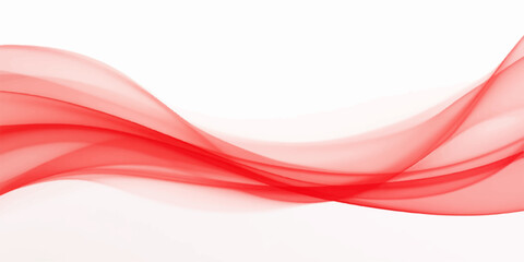 Abstract red wave background with light lines curves and digital design elements
