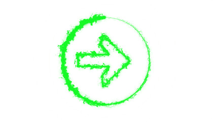 A soft, green smoke forms a large spiral arrow, wrapped in misty ribbons. Ideal for designs requiring mystical, ethereal, or nature-inspired elements, offering a transparent background for versatile u