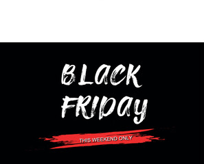 Black Friday Sale Banner.