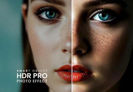 HDR Pro Photo Effect Template