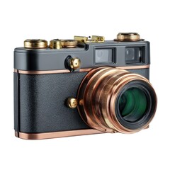 A Stunning Vintage Camera Showcasing Intricate Details, Luxurious Design, and Robust Craftsmanship Perfect for Photography Enthusiasts and Collectors