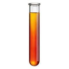 A Vibrant Test Tube Filled with a Rich Gradient of Colorful Liquid, Perfect for Science Experiments and Chemical Analysis Demonstrations