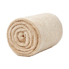 Soft and Plush Beige Towel, Ideal for Home Use, Spa Treatments, and Bathing, Offering Luxurious Comfort and Absorbency for Daily Care