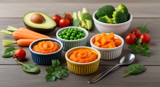 Creative Baby Food Purees from Fresh Fruits

