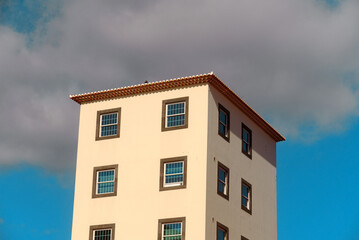 Typisches Gebäude in Funchal, Madeira