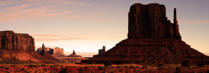 Early Morning Monument Valley Arizona USA Navajo Nation