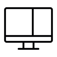 Illustration showing icons related to work and processes (tools, files, commands, security) on a white background