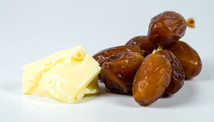 White chocolate and dates