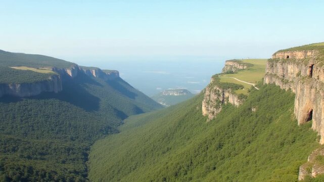 Stunning Nature Landscape Vertical View