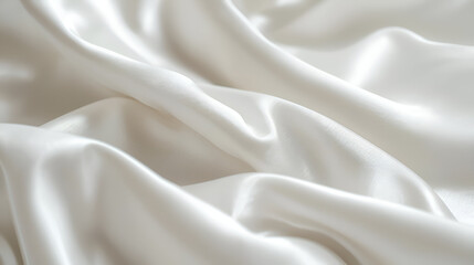 Obraz premium white silk background