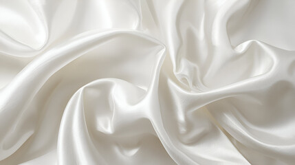 Fototapeta premium white satin background